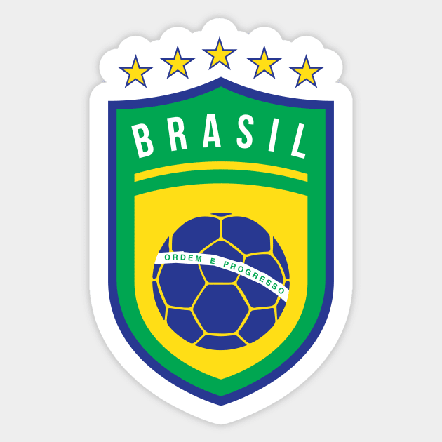 Brazil Football Sticker by fimbis